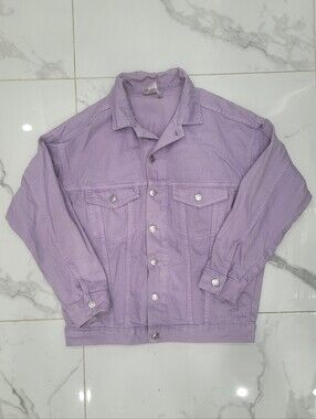 Lavender Denim Jacket